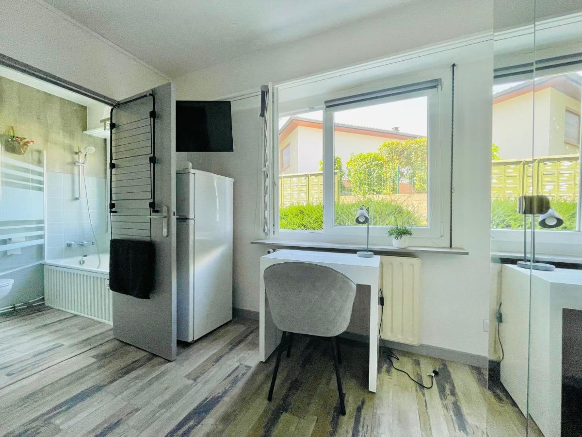 סאן לואיס Dnn - Stylish Studio - Free Wifi, Netflix And Parking - Min Away To Basel And Airport - Dishwasher, Washing Machine מראה חיצוני תמונה